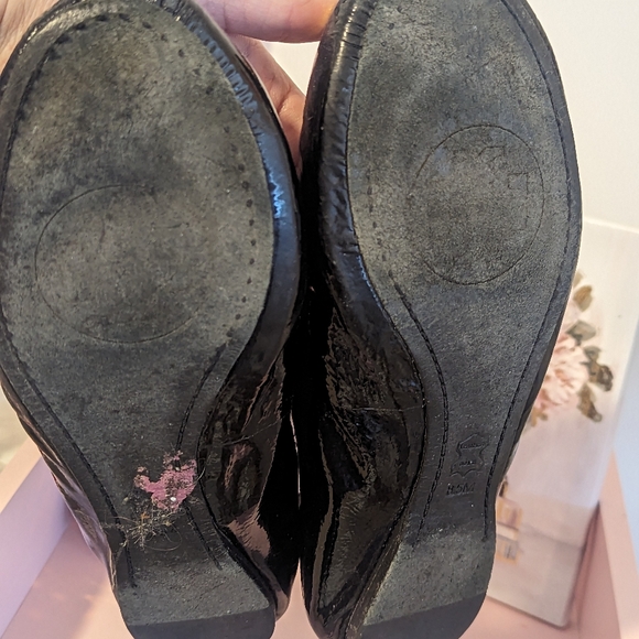 Tory Burch Caroline Patent Leather Ballet Flats - Picture 4 of 12